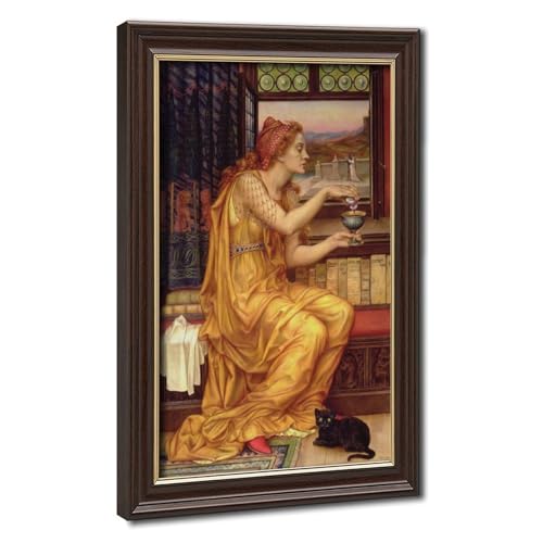 Impression sur toile The Love d'Evelyn De Morgan pour insuffler de la poésie dans votre salon