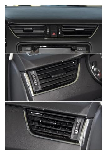 Rejilla salida aire central para Skoda Octavia 3 5E compatible con modelos 2015 a 2021 5