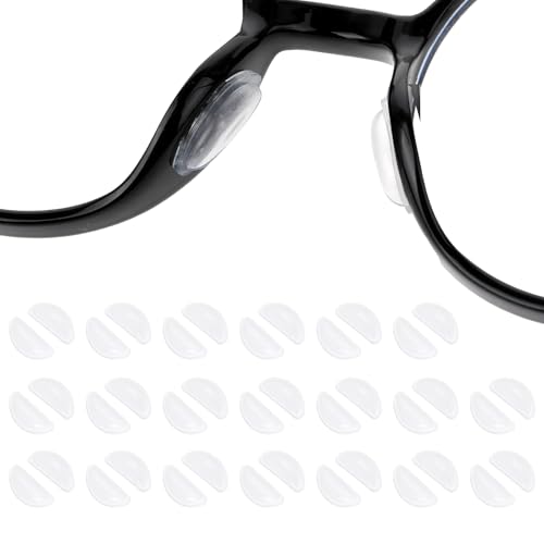 Hariendny 592743_1_5QD2FV3BS 20 Pairs Eyeglass Nose Pads Adhesive Glasses Nose Pads 3Mm Air Bag Eyeglass Nose Pads Silicone Eyeglass Nose Pads Nose Pads Anti Slip Soft Cushion Eyeglass Nose Pads For Eyeglasses Sunglasses cover