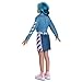 Disguise Skylar Costume for Girls, Official Rainbow High Costume with Jacket and Skirt, Child Size (7-8)