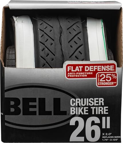 Bell Whitewall Flat Defense Tire