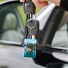 FekiLoot Spirit Island in Lake Keychain Cute Key Chain Double-Sided Key Ring Popularity Key Fob Small Frame Keychains Lightweight Diy Key Holder Craft Supplies Key Charm For Personalized Gifts #4