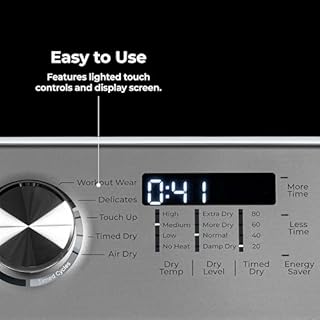 Kenmore 7.0 cu. ft. Front Load Electric Dryer - with Guard to Reduce Wrinkles & Static - Smart Sensor Drying - LED - White