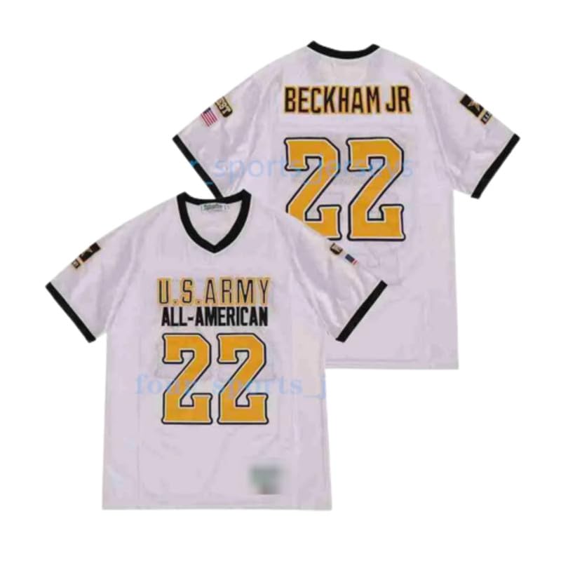 Beckham Jr USA Army Football Jersey Sewn