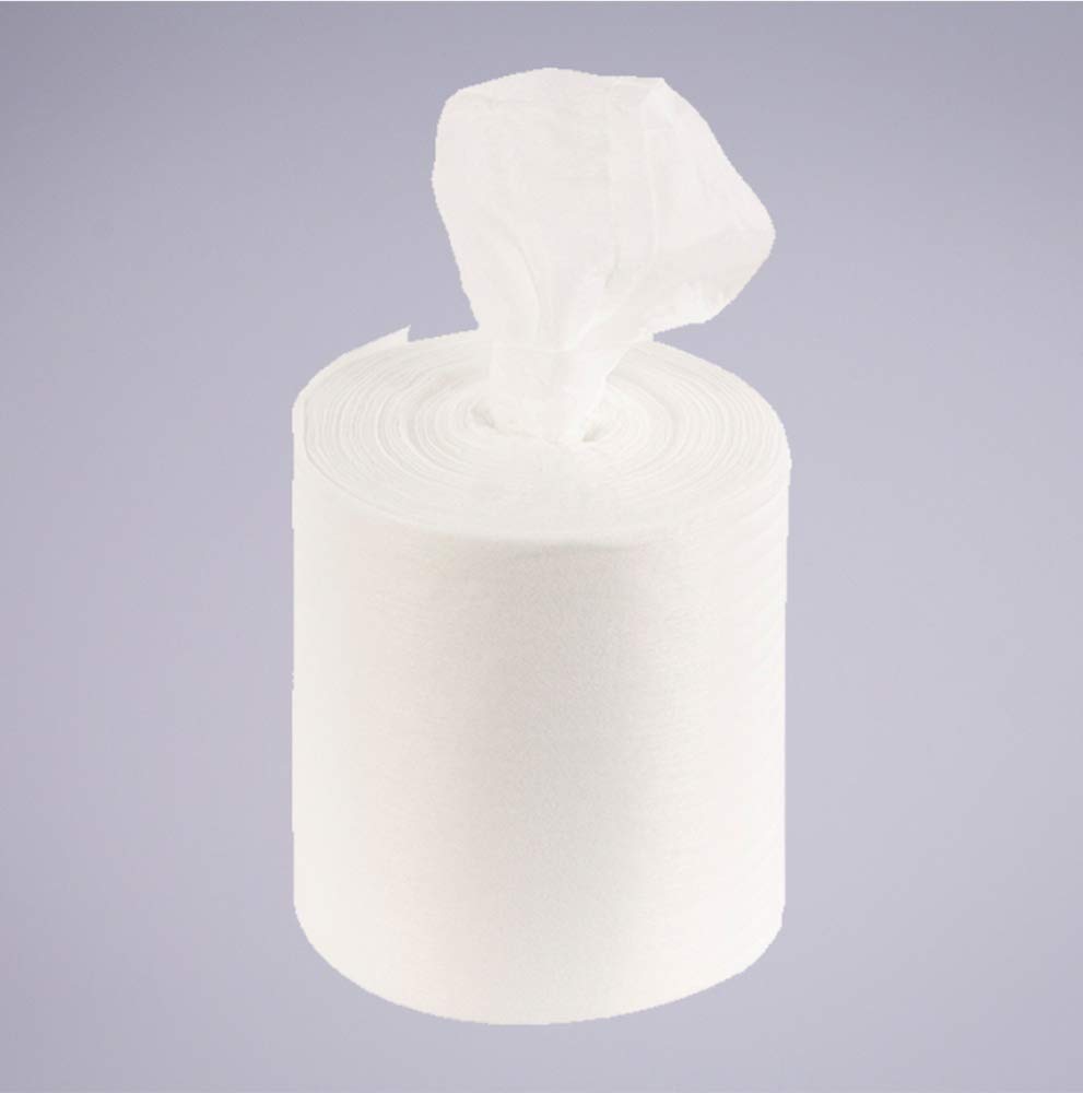 MANK Sovie Care – 8 Stück Vlies Reinigungstücher auf Rolle, ca. 200 Abrisse pro Rolle M-Wipes in Weiß, 17x25 cm (8 Rollen)