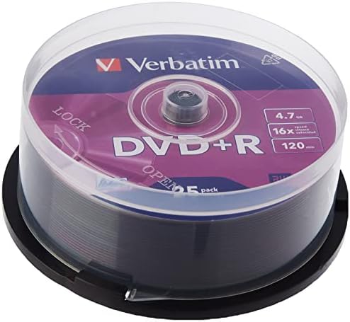 Verbatim 2330529 43549 4.7GB 16x DVD-R Matt Silver - 100 Pack Spindle