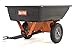 Agri-Fab 45-0533, 650-Pound Dump Cart, 10 cu. ft, Orange/Black