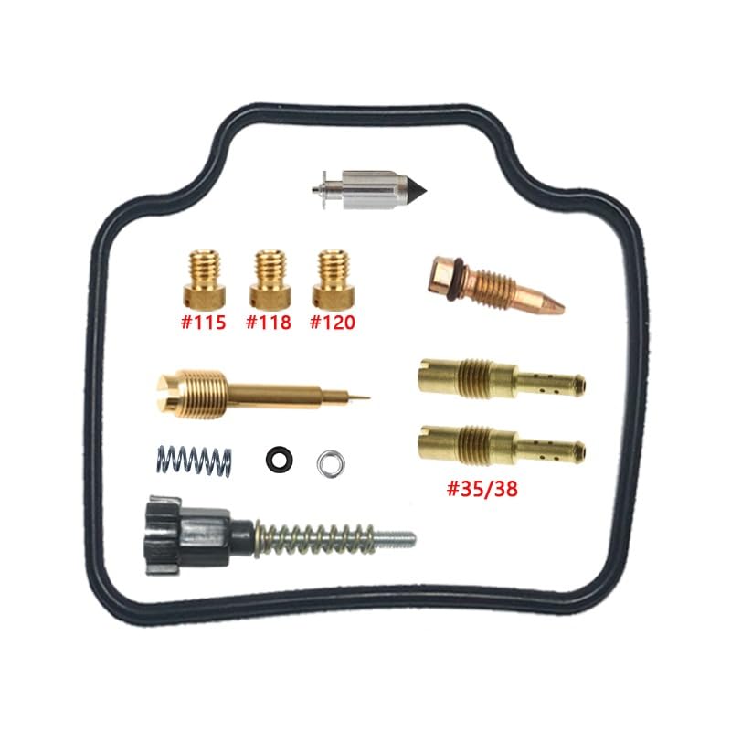 Kit carburador XR230 de 2005 a 2009 con aguja 16N00 para carburador VE3AF 223cc