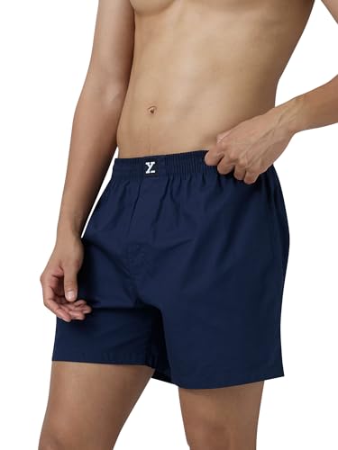 Image of XYXX Men's Remix Regular Fit Cotton Printed Boxer with Dual Pocket & No Marks Waistband (Pack of 2)