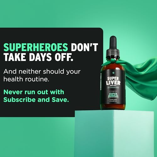 image for SuperBonsai Super Liver Support with Milk Thistle - All Natural Liver 