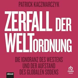 Zerfall der Weltordnung cover art