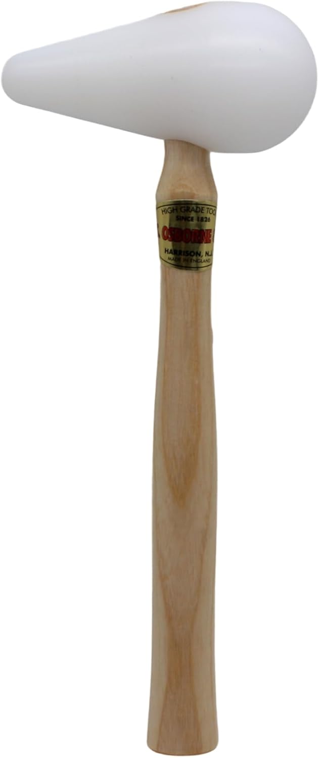 C.S. Osborne #497-3 Polyethylene Head 2-3/4" Diameter Bossing Mallet