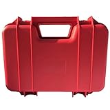 ARSUK Estuche rígido para Pistola de Airsoft BB, Balines y Cartuchos Bolsa - Interior de Espuma (31cm Estuche-Negro)