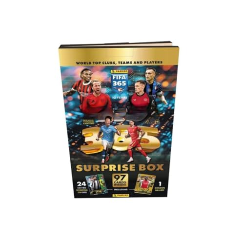 Adrenalyn XL 2025 Adventskalender Fußball – 24 Packs, 24 International...