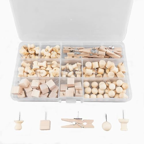 60 Puntine Da Disegno Trasparenti Con Testa Piatta 16mm - Per Bacheche, Pareti E Decorazione - Foto 6