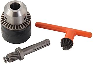KSEIBI 291113 1/2" Drill Chuck with SDS Plus Adaptor and Grip Chuck Key