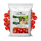 Der Gartencoach Aromadünger für Tomaten mit aktivierter Pflanzenkohle I nachhaltig & biologisch I optimale Ernährung und organischer Volldünger für alle Fruchtgemüse-Arten (10 Kilogramm)