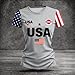 Women's Short Sleeve Summer Blouses USA Casual Loose Tops 1776-2026 Independence Day America 250 Anniversary Shirts