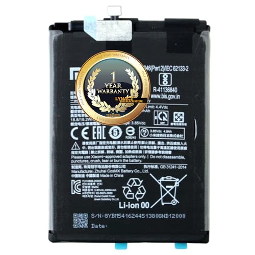 Image of Original Lithium-Ion for Xiaomi Redmi Note 9T M2007J22G (BM54) with 1 Year Replacement Warranty