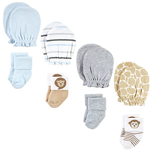 Image of Hudson Baby baby-girls Socks and Mittens Set