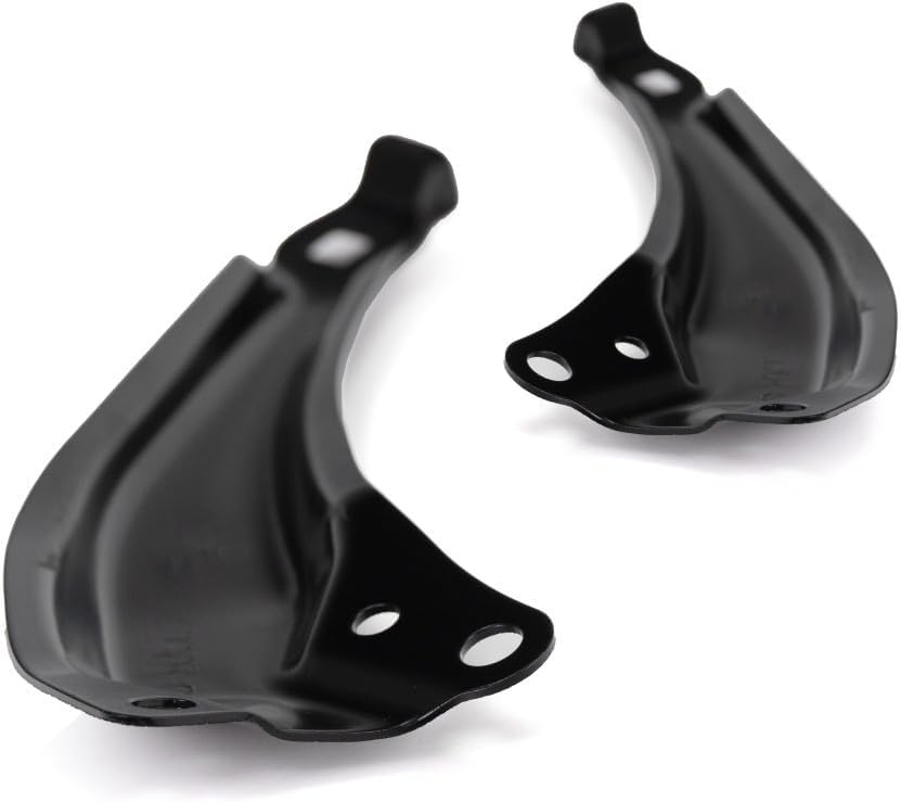 For Toyota Tacoma Front Bumper Bracket 2005-2011 Driver and Passenger Side Pair/Set | Reinforcement Bracket | Steel | TO1066161 + TO1067161 | 5213804010 + 5213704020