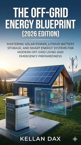 The Off-Grid Energy Blueprint (2026 Edition): Mastering Solar Power, Lithium Battery Storage, and Smart Energy Systems for Modern Off-Grid Living and Emergency Preparedness