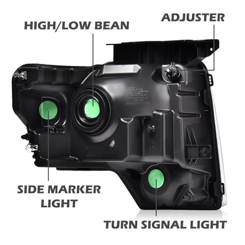 Image of G-PLUS Headlights Assembly Fit Ford F150 2009-2014 2PCS
