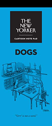 Bloc-notes The New Yorker motif chiens pour les passionnés d'écriture