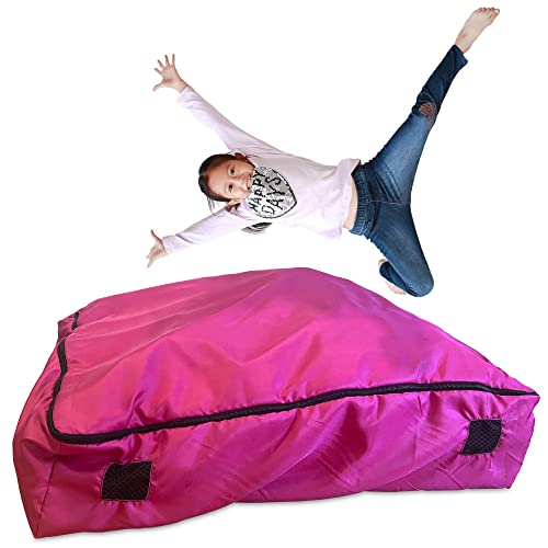 Ffoamma Crash Pad - (36 X 48’’) (3 Feet X 4 Feet) - Sensory Pad With Foam Blocks For Kids And Adults, Ideal Gymnastics Equipment For Kids To Jump, Play Or Relax #TOP13