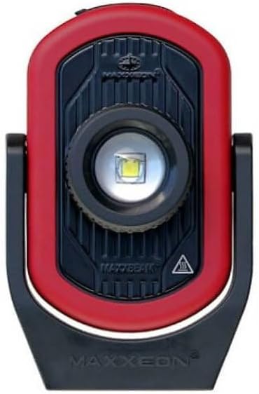 Maxxeon MXN00900 - MAXXBEAM WorkStar 900 Focusable Work Light, 1500 LMS, IP54, W/Wired USB
