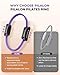 PILALON Pilates Ring Set - Studio-Grade Anti-Deformation Pilates Kit - Pilates Equipment for Home Workout - 14'' Pilates Ring, Pilates Ball, 2 Dumbbells, 5 Resistance Bands for Toning Arms, Thighs