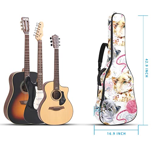 Hondank Housse de protection épaisse en éponge imperméable pour guitare acoustique, électrique, basse, guitare classique… - Les Beatles, Paul McCartney, John Lennon, RIngo Starr, George Harrison Hondank Housse de protection épaisse en éponge imperméable pour guitare acoustique, électrique, basse, guitare classique… – Image 6