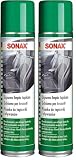SONAX Espuma limpiadora para tapicerías y alfombras (400 ml). Renueva los colores. Para alfombras y asientos del coche | N.° 03062000-820 (Paquete de 2)