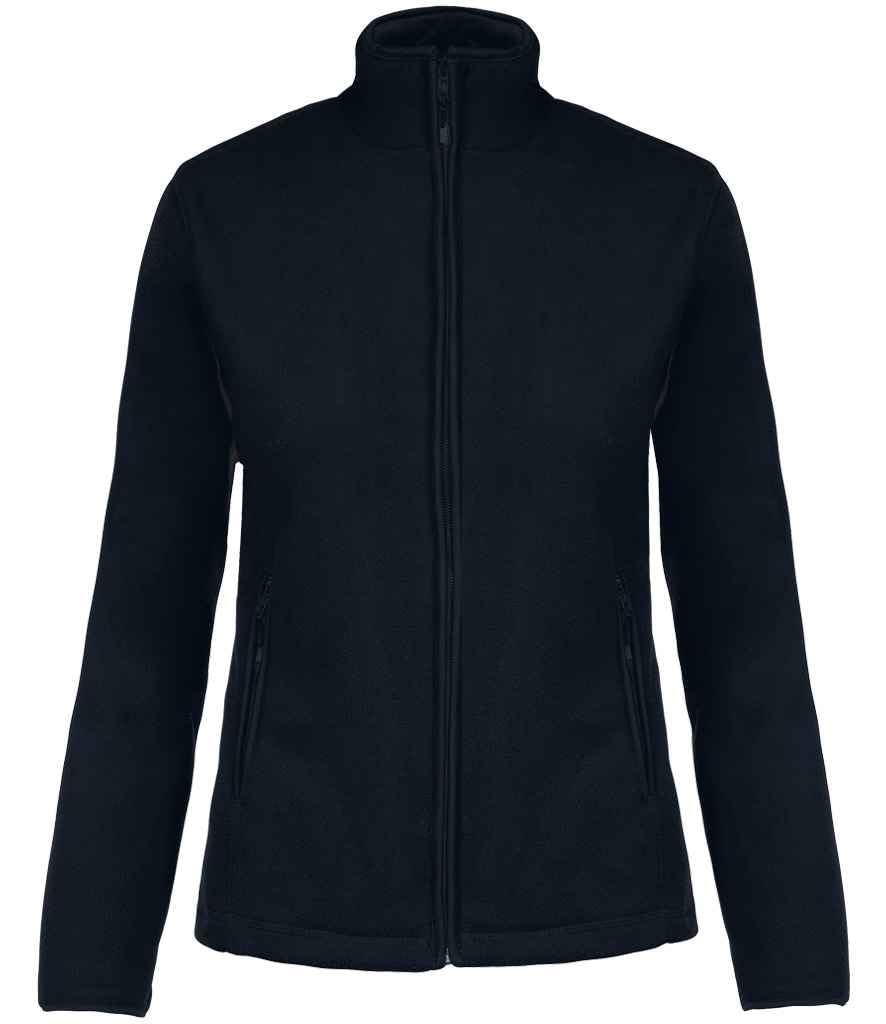 COOZO Ladies Maureen Micro Fleece Jacket - Navy Blue - XS