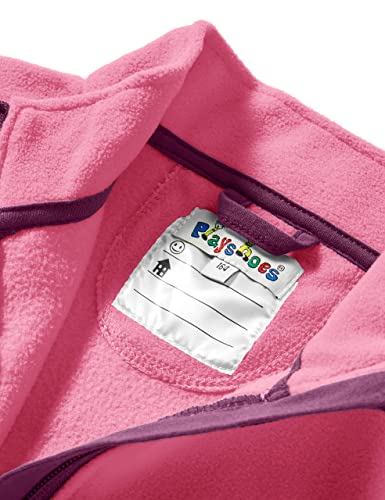 Playshoes Fleece Weste Unisex Kinder Outdoor-Oberteil, pink, 128