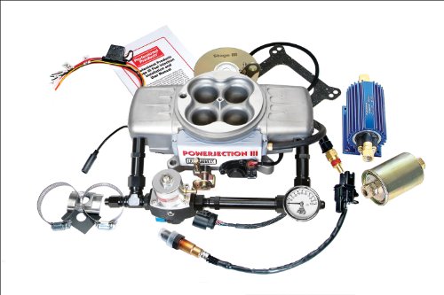 Professional Products 70026 Powerjection III Satin Finish Electronic Fuel Injection Kit