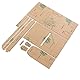 Taschen Acryl Vorlage Lederhandwerk - Schablone Ledermuster, Leder Vorlagen, Herstellungsschablone für Ledertaschen - DIY Lederhandwerk Kit
