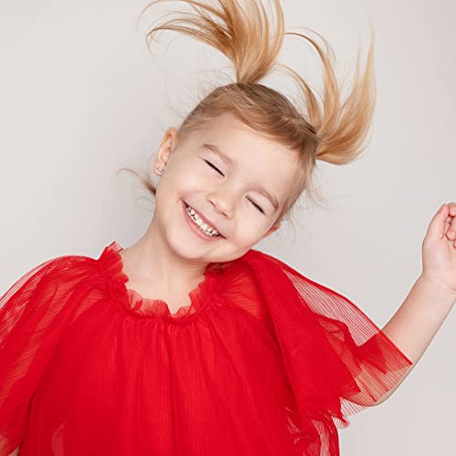 925 Sterling Silver Enamel Sweet Candy Screw Back Earrings for Little Girls and Pre-Teens - Adorable Candy Shaped Safety Screw Back Earrings For Young Girls2