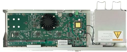 Image of MikroTik RouterBOARD 1100AHx4 Dude Edition with 13 Gigabit Ethernet Ports, RS232 Serial Port and Dual Redundant Power Supplies (RB1100AHx4)