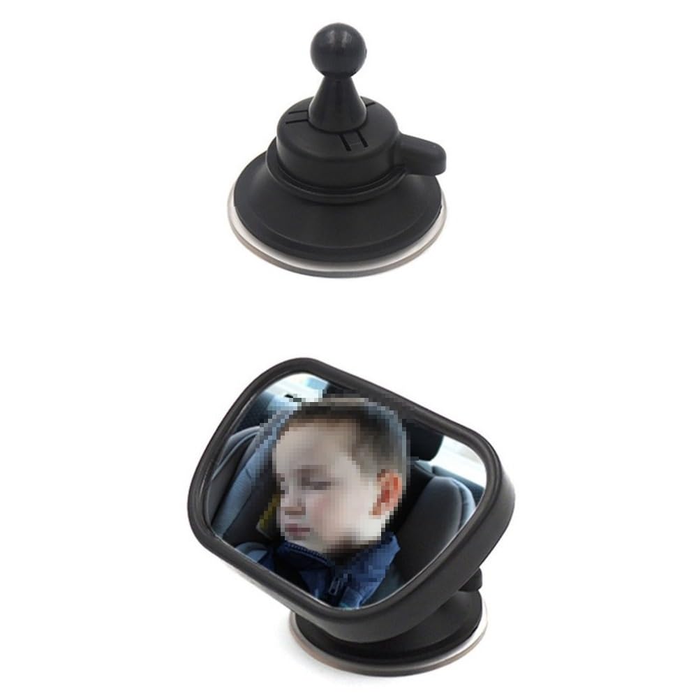 Miroir De Voiture Siège Arrière Pour Bébé Clip De Rétroviseur De Sécurité Et Rétroviseur Intérieur À Ventouse Verre de Rétroviseur remplacement
