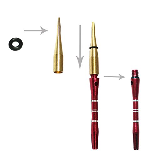 Scott Edward Black Rubber O Ring For Metal Dart Appr 70 Pcs #TOP2