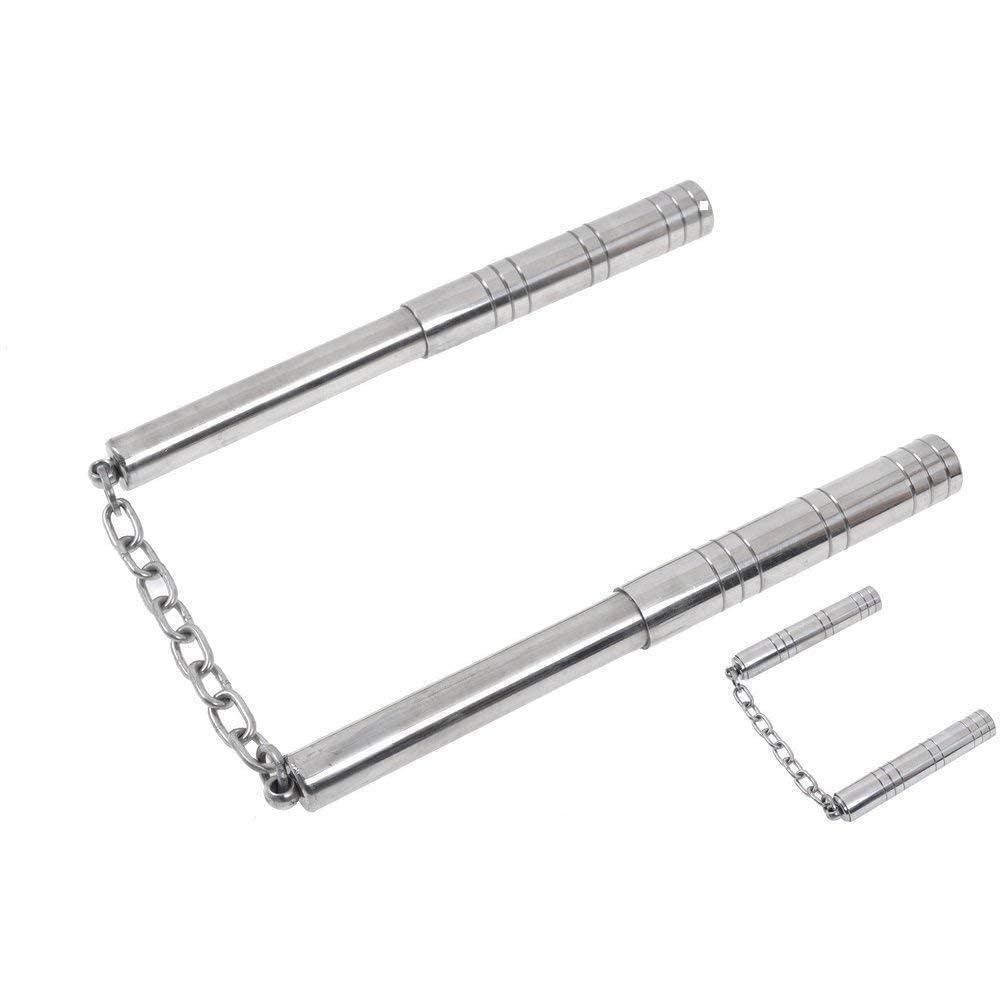 Ayaan Enterprise Foldable Iron Pocket Nunchaku for Martial Arts (Silver) (IRON POCKET NUNCHAKU) (B0D7LZ3862) Amazon Price History, Amazon Price Tracker