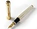 Jinhao New Pretty Golden Dragon Red Crystal Eyes Fountain Pen Smooth Writing with Push in Style Ink Converter