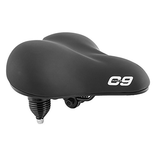 Cloud-9 Cruiser Anatomic Saddle, 10.5" x 10.5", Heavy Duty Black Emerald