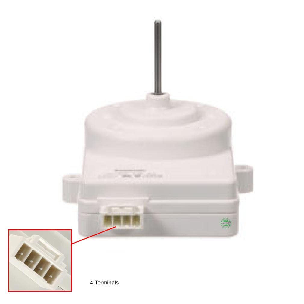 UDQR107W3 CKDR107W3X compatible with Kitchen Aid, Maytag, Whirlpool Refrigerator Condenser Fan Motor fits old # UDQR107W3