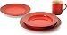 Stoneware 4-Piece Place Setting Color: Cherry