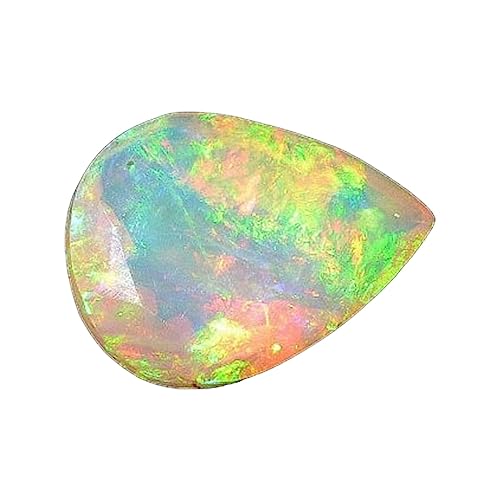 Opale éthiopienne facettée haut de gamme pour création de bague sur mesure