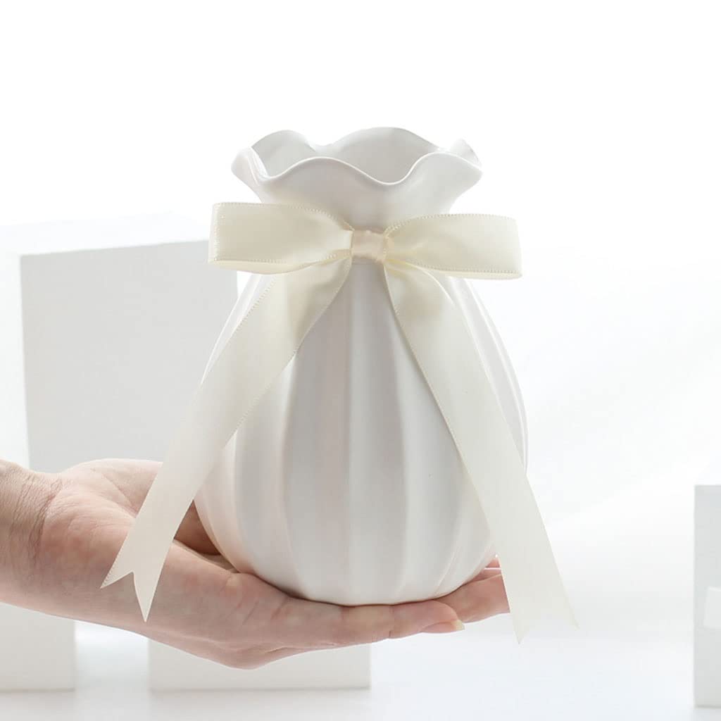 Künstliche Blumen Hortensie/Beere Künstliche Blumen mit Keramik Vase for Braut Hochzeit gefälschte Blumen Set Home Wohnzimmerdekoration Künstliche Blumen wie Echt (Color : D)