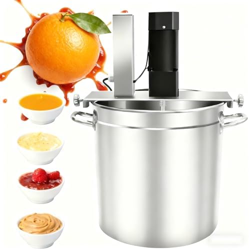 Commercial Automatic Sauce Stirrer Machine - Adjustable Speed Food Mixer with Liftable Scraper for Multi-Stove Use, Ideal for Soup & Sauce Cooking