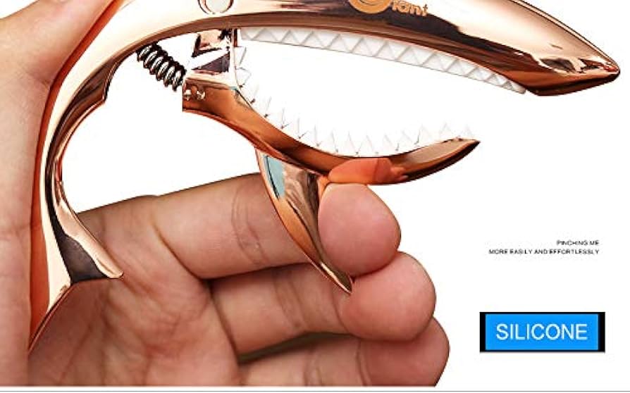 Amazon | カポタスト シャークカポ 鮫形 ばね式 ビビらず 亜鉛